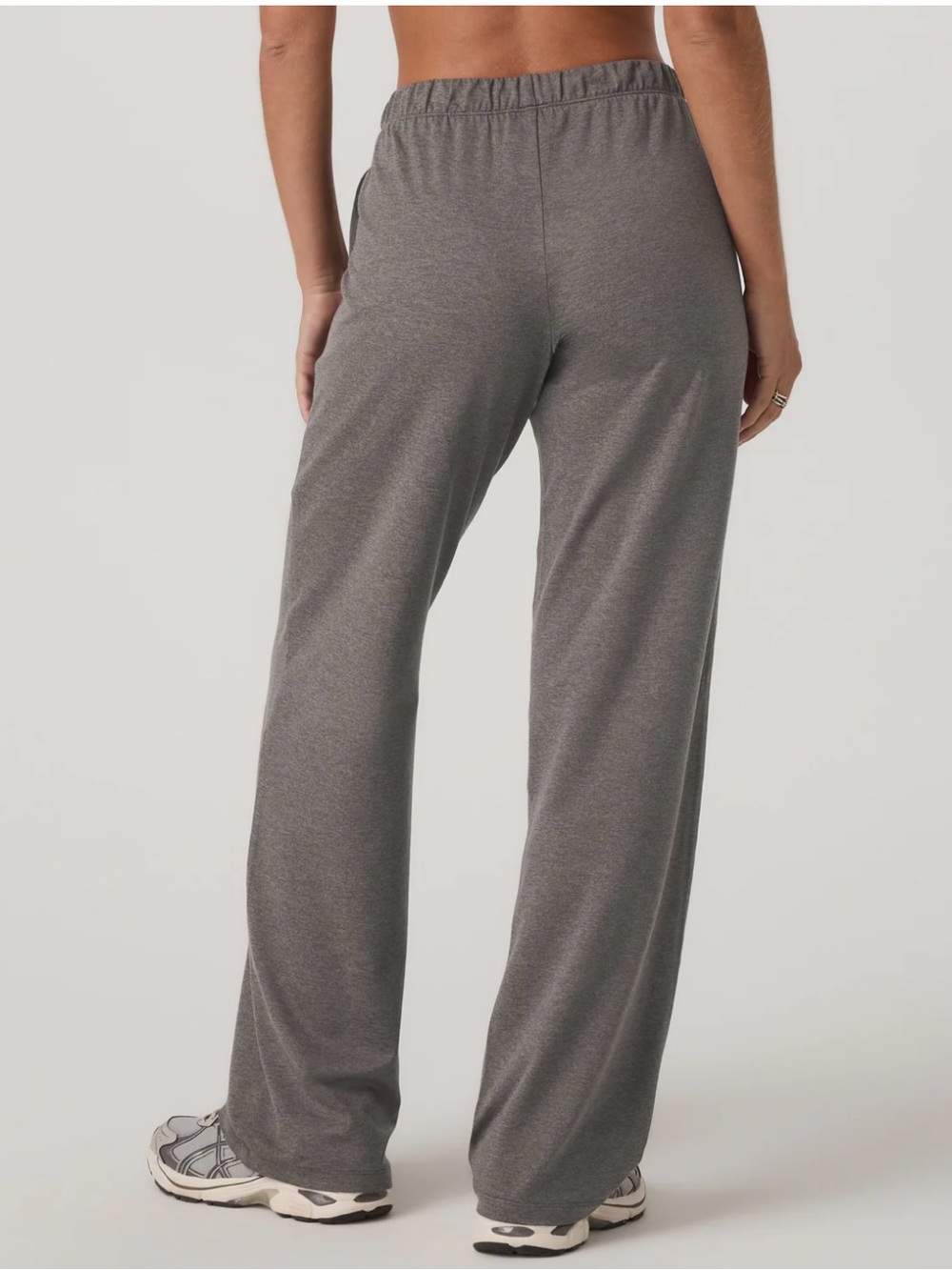 Vuori Halo Modern Straight Leg Pants- Chia Heather - Picture 2 of 4